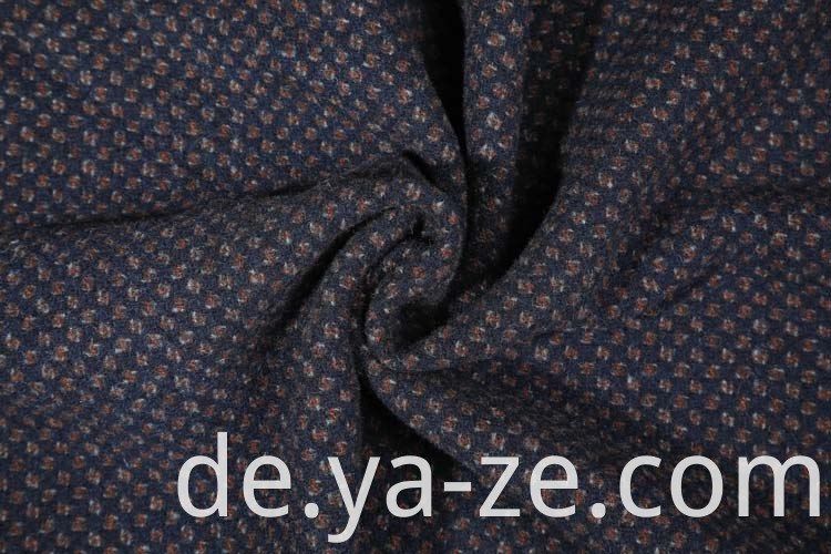 Grs Doppelgesicht Fleece Tweed gewebter Wollwollhersteller Stoff für Mantelanzug Blazer-Tuch
